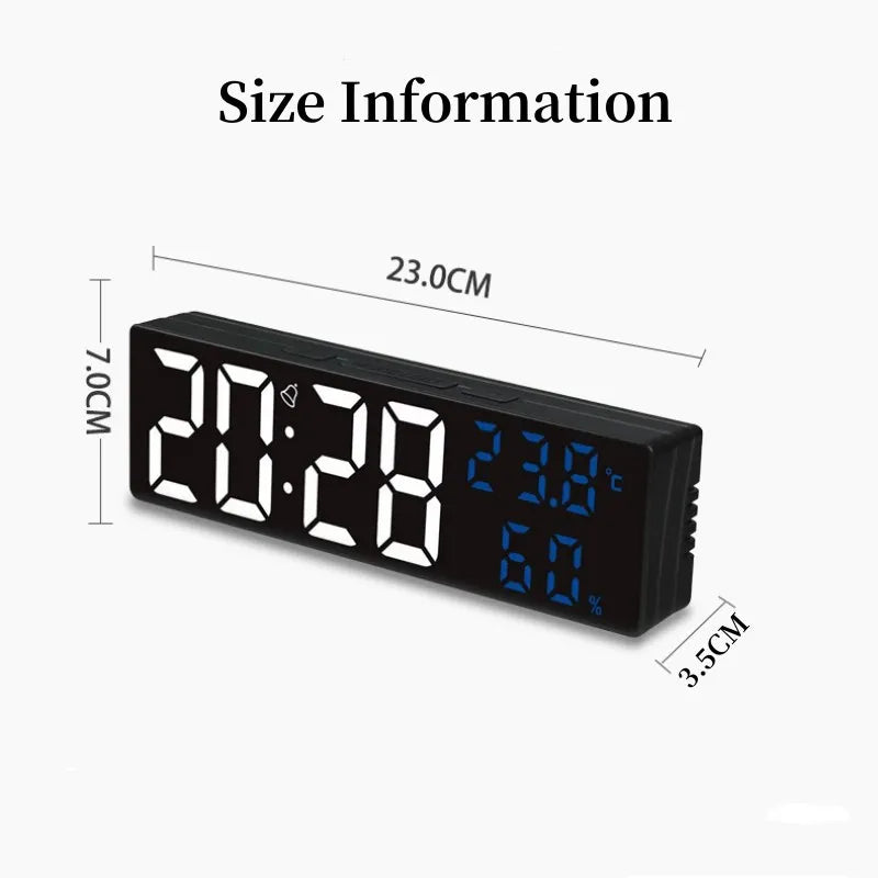 9 Inch Large Digital Wall Clock