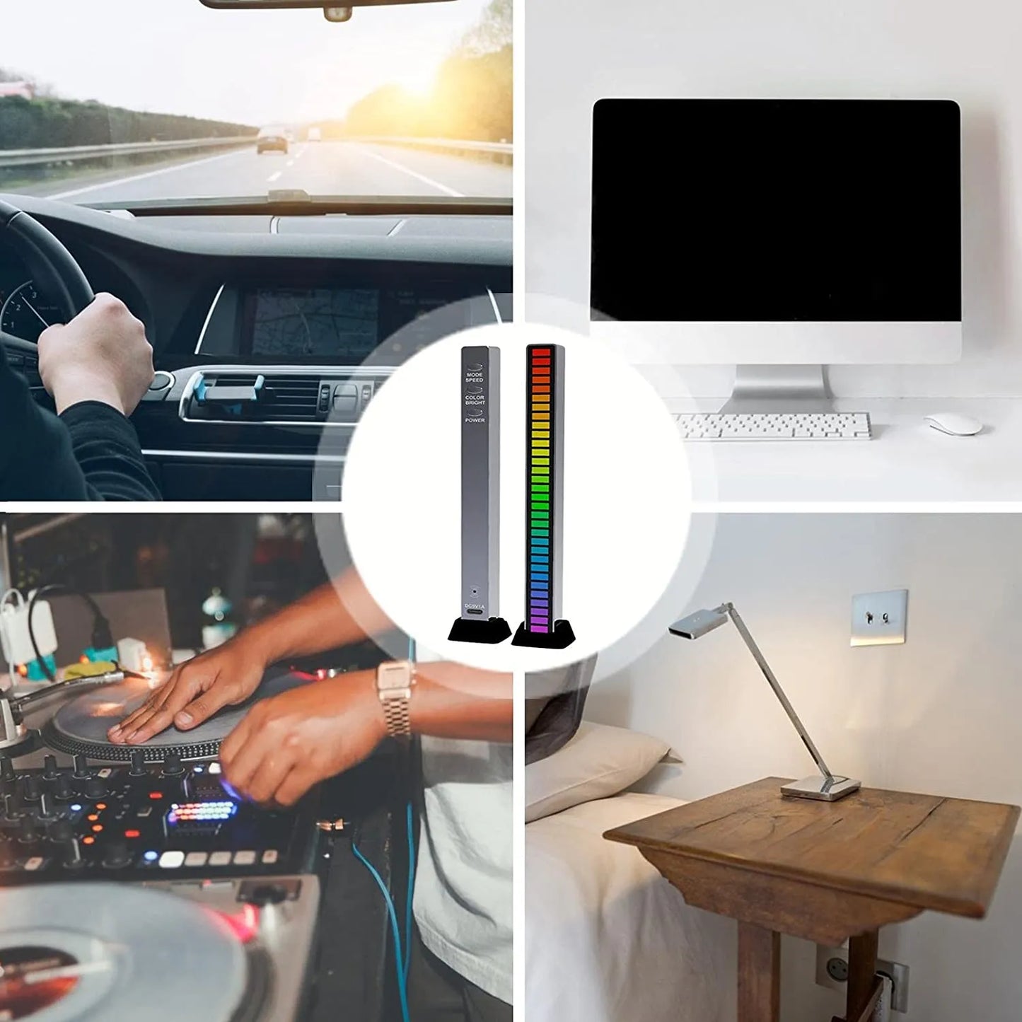 Smart RGB Symphony Sound Control LED Light