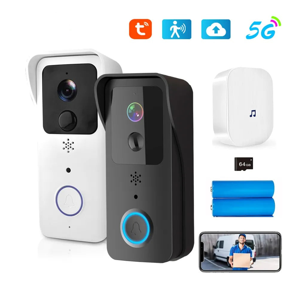 5G 2.4G WiFi Video Doorbell