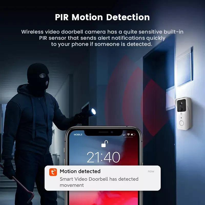 5G 2.4G WiFi Video Doorbell