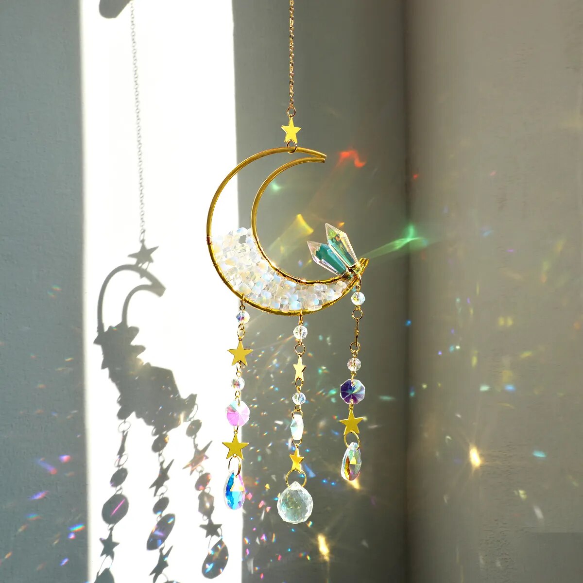 Sun Catcher Crystal Prism Hanging Decoration