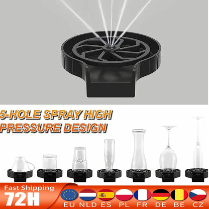Automatic High Pressure Glass Cup Washer