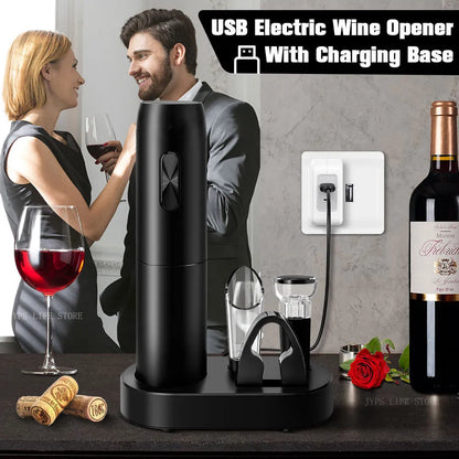 Electric Wine Opener Set